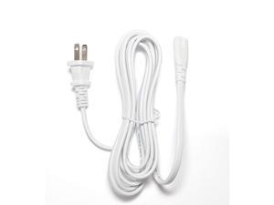 UL Listed OMNIHIL White 10 Feet Long AC Power Cord Compatible with LG 4K and LED TVs 43 49 55 60