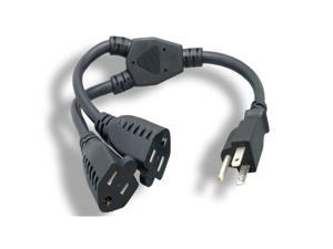 Micro Connectors, Inc. 14-inches AC Y Power Cord (M05-113YUL) Micro Connectors, Inc. 14-inches AC Y Power Cord (M05-113YUL)