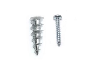 200 Ansoon Zinc Self Drilling Drywall Hollow-Wall Anchors with Screws Kit 