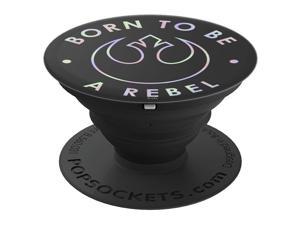 Star Wars Born To Be A Rebel Holographic PopSockets Grip and Stand for Phones and Tablets