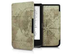 Case Compatible with Pocketbook Touch Lux 4/Basic Lux 2/Touch HD 3 - PU e-Reader Cover - Travel Vintage Case Compatible with Pocketbook Touch Lux 4/Basic Lux 2/Touch HD 3 - PU e-Reader Cover - Travel Vintage