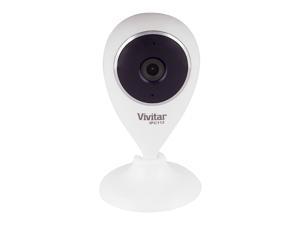 Vivitar IPC112N-WHT Smart Home Capture Cam Built-in Wi-Fi Connectivity, Magnetic Base, Talk 2 U Technology, Works with iOS & Android Devices, White