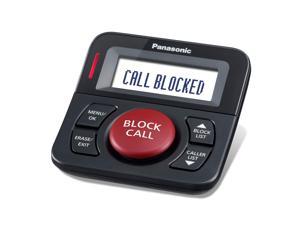 Panasonic Call Blocker for Landline Phones, One-Touch Call Block and 16, 000 Number Block, Bilingual Talking Caller ID -KX-TGA710 (Black) (KX-TGA710B)