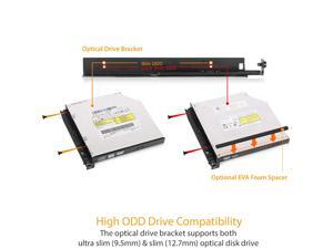 ICY DOCK 4 x 2.5 SAS & SATA SSD/HDD & (Ultra) Slim Optical Disk Drive CD DVD ROM Backplane Cage - ToughArmor MB604SPO-B ICY DOCK 4 x 2.5 SAS & SATA SSD/HDD & (Ultra) Slim Optical Disk Drive CD DVD ROM Backplane Cage - ToughArmor MB604SPO-B