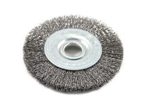 6-Inch-by-.012-Inch Coarse Crimped with 1/2-Inch and 5/8-Inch Arbor Forney 72745 Wire Bench Wheel Brush 