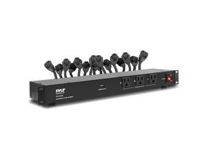 Pyle 19 Outlet 1U 19" Rackmount PDU Power Distribution Supply Center Conditioner Strip Unit Surge Protector 15 Amp Circuit Breaker USB Multi Device Charge Port 15FT Cord (PCO860) Pyle 19 Outlet 1U 19" Rackmount PDU Power Distribution Supply Center Conditioner Strip Unit Surge Protector 15 Amp Circuit Breaker USB Multi Device Charge Port 15FT Cord (PCO860)