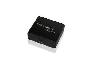 Xtrempro Toslink Optical to Coax Coaxial Digital Audio Converter, Support Dolby Digital & DTS 5.1, Sampling Rates 44.1 Khz, 48Khz, 96 Khz, 192Khz - Black (65040) Xtrempro Toslink Optical to Coax Coaxial Digital Audio Converter, Support Dolby Digital & DTS 5.1, Sampling Rates 44.1 Khz, 48Khz, 96 Khz, 192Khz - Black (65040)