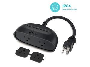 Kasa Outdoor Smart Plug by TP-Link, Smart Home Wi-Fi Outlet with 2 Sockets, Works with Alexa & Google Home, No Hub Required, Remote Control, Sunset & Sunrise Offset (KP400) Kasa Outdoor Smart Plug by TP-Link, Smart Home Wi-Fi Outlet with 2 Sockets, Works with Alexa & Google Home, No Hub Required, Remote Control, Sunset & Sunrise Offset (KP400)