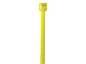 Top Pack Supply Cable Ties, 50#, 18", Fluorescent Yellow (Pack of 500) Top Pack Supply Cable Ties, 50#, 18", Fluorescent Yellow (Pack of 500)