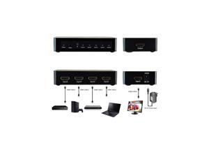 XtremPro 4K2K 4x1 HDMI Switcher w/Picture-in-Picture (PiP), Wireless Remote Control, Supports Full HD 720p,1080i, 1080p, 3D, 4K2K, for HDTV, Blue-ray, Xbox, PC, Theater Systems etc. - Black (61033) XtremPro 4K2K 4x1 HDMI Switcher w/Picture-in-Picture (PiP), Wireless Remote Control, Supports Full HD 720p,1080i, 1080p, 3D, 4K2K, for HDTV, Blue-ray, Xbox, PC, Theater Systems etc. - Black (61033)