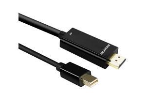 Mini DisplayPort to HDMI Cable, Benfei 4K Mini DP to HDMI 6 Feet Cable (Thunderbolt Compatible) with MacBook Air/Pro, Surface Pro/Dock, Monitor, Projector Mini DisplayPort to HDMI Cable, Benfei 4K Mini DP to HDMI 6 Feet Cable (Thunderbolt Compatible) with MacBook Air/Pro, Surface Pro/Dock, Monitor, Projector