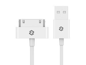 JETech USB Sync and Charging Cable Compatible iPhone 4/4s, iPhone 3G/3GS, iPad 1/2/3, iPod, 3.3 Feet (White)