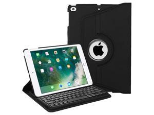 Fintie Keyboard Case for iPad 9.7 inch 2018 2017 / iPad Air 2 / iPad Air - 360 Degree Rotating Stand Protective Cover with Built-in Wireless Bluetooth Keyboard for iPad 9.7" (6th Gen / 5th Gen), Black Fintie Keyboard Case for iPad 9.7 inch 2018 2017 / iPad Air 2 / iPad Air - 360 Degree Rotating Stand Protective Cover with Built-in Wireless Bluetooth Keyboard for iPad 9.7" (6th Gen / 5th Gen), Black