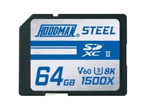 Hoodman 64GB Steel UHS-II SDXC Memory Card Hoodman 64GB Steel UHS-II SDXC Memory Card