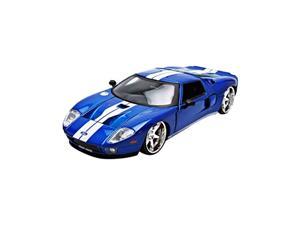 Jada Toys Fast Five 2005 Ford GT 1:24 Scale Die-Cast Vehicle Blue