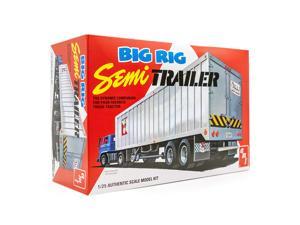 AMT Big Rig Semi-Trailer - 1/25 Scale Model Truck Kit - Buildable Hauler for Kids and Adults