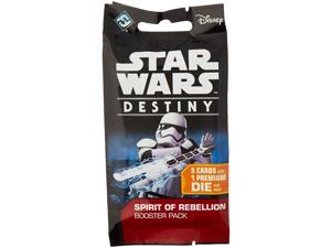 Booster Box 36 Packs Star Wars Destiny TCG Spirit Of Rebellion Dice & Cards 