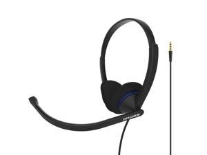 Koss CS200i On-Ear Communication Headset, Boom Microphone, Wired with 3.5mm Plug, Black