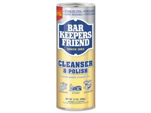 Bar Keepers Friend Powdered Cleanser and Polish 21 oz Can 11514 Bar Keepers Friend Powdered Cleanser and Polish 21 oz Can 11514