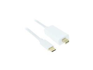 50Usb31c-Mdp-6-Wh 6 Ft. Usb-C Male To Mini Displayport Male Cable - 50Usb31c-Mdp-6-Wh 6 Ft. Usb-C Male To Mini Displayport Male Cable -