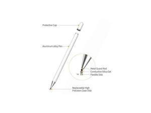 Universal Capacitive Touch Screen Pen For All Tablet Smart Phone Stylus White Universal Capacitive Touch Screen Pen For All Tablet Smart Phone Stylus White
