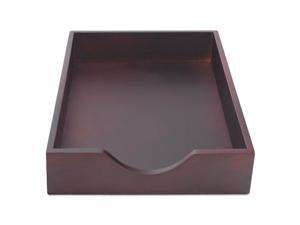 Carver Hardwood Legal Stackable Desk Tray Mahogany 07223 Carver Hardwood Legal Stackable Desk Tray Mahogany 07223