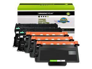 GREENCYCLE 5PK Set Compatible with Brother TN850 TN-850 DR820 DR-820 (3 Toner, 2 Drum) High Yield for HL-L6200DW L5000D L5200DW Printer