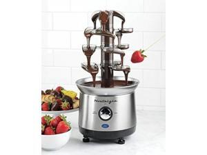 Chocolate Fondue Fountain Stainless Steel 2-Pound 4 Cascading Tiers Auger-Style Chocolate Fondue Fountain Stainless Steel 2-Pound 4 Cascading Tiers Auger-Style