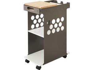 Safco Mini Rolling Storage Cart (5209wh) Safco Mini Rolling Storage Cart (5209wh)