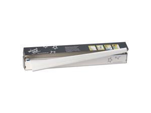 Wizard Wall 28” System Dry Erase Static-Cling Film Jumbo 27 1/2" x 40 ft White Wizard Wall 28” System Dry Erase Static-Cling Film Jumbo 27 1/2" x 40 ft White