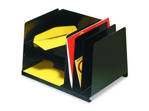 STEELMASTER Vertical and Horizontal Reverse Combination Organizer, 15 x 8.13 x 11 Inches, Black (264R3HVBK) STEELMASTER Vertical and Horizontal Reverse Combination Organizer, 15 x 8.13 x 11 Inches, Black (264R3HVBK)