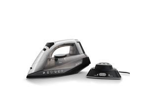 Sunbeam Cordless or Corded 1500-Watt Anti-Drip Ceramic Hybrid Clothes Iron with Vertical Steam and Auto-Off Function (GCSBNC-200), Grey Sunbeam Cordless or Corded 1500-Watt Anti-Drip Ceramic Hybrid Clothes Iron with Vertical Steam and Auto-Off Function (GCSBNC-200), Grey