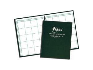 Ward 18 Lesson Plan Book, Wirebound, 8 Class Periods/Day, 11 x 8-1/2, 100 Pages, Green (HUB18) Ward 18 Lesson Plan Book, Wirebound, 8 Class Periods/Day, 11 x 8-1/2, 100 Pages, Green (HUB18)