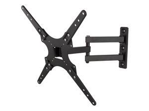 Swift Mount SWIFT440Q-AP Media Component Multi Position TV Wall Mount for 26" to 55" TVs, Black Swift Mount SWIFT440Q-AP Media Component Multi Position TV Wall Mount for 26" to 55" TVs, Black