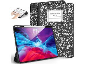 Supveco Book Case for iPad Pro Case 12.9 Inch 2021 & 2018 Full Body Protection iPad Pro 12.9 Case with Pencil Holder, Supports Pencil 2 Wireless Charging Auto Wake/Sleep, Soft TPU Cover (Book Black) Supveco Book Case for iPad Pro Case 12.9 Inch 2021 & 2018 Full Body Protection iPad Pro 12.9 Case with Pencil Holder, Supports Pencil 2 Wireless Charging Auto Wake/Sleep, Soft TPU Cover (Book Black)