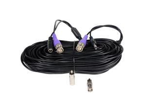 VideoSecu 100ft HD Pre-made All-in-One Video Security Camera Cable Power Extension Wire Cord with BNC RCA Connectors for 720P 960P 960H CCTV Surveillance DVR System A1E VideoSecu 100ft HD Pre-made All-in-One Video Security Camera Cable Power Extension Wire Cord with BNC RCA Connectors for 720P 960P 960H CCTV Surveillance DVR System A1E