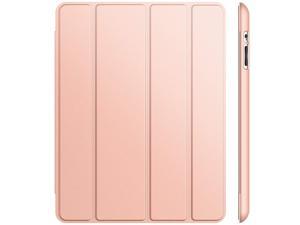 JETech Case for iPad 2 3 4 (Old Model), Smart Cover with Auto Sleep/Wake, Rose Gold