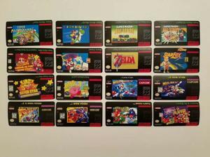 Obor15 N64 Snes and NES Cartridge Replacement Game Label Sticker Precut 1 Obor15 N64 Snes and NES Cartridge Replacement Game Label Sticker Precut 1
