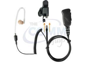 Pryme® MIRAGE Police Lapel Mic PTT Earpiece Motorola XTS5000 XTS2500 XTS3000 