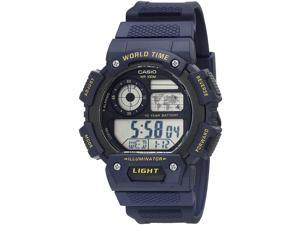 casio men's quartz resin strap, black, 27.63 casual watch (model:  ae-1500wh-1avcf) - Newegg.com