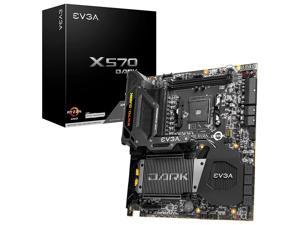 New EVGA X570 Dark, 121-VR-A579-KR, AM4, AMD X570, PCIe Gen4, SATA 6Gb/s, 2.5Gb/s LAN, Wi-Fi 6/BT5.2, USB 3.2 Gen2x2, M.2, U.2, EATX, AMD Motherboard