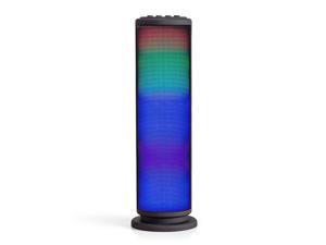 Riptunes AS-1026BT Bluetooth Mini Tower Speaker with LED Lights 