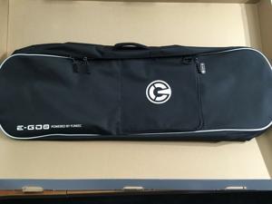 Yuneec E-GO2 Electric Longboard Skateboard Backpack - Black & White Yuneec E-GO2 Electric Longboard Skateboard Backpack - Black & White