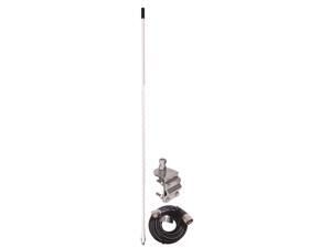 SPRING ,18/' COAX,MIRROR MOUNT BLACK Aries 10810 3/' 500 Watt CB Antenna