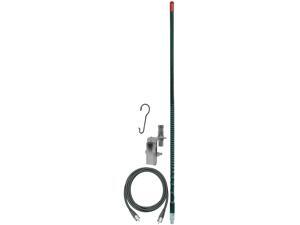 SPRING ,18/' COAX,MIRROR MOUNT BLACK Aries 10810 3/' 500 Watt CB Antenna