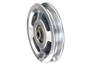 Alloy Pulley Wheels U Groove Home Fitness Pulley Cable Machine DIY 88 mm Alloy Pulley Wheels U Groove Home Fitness Pulley Cable Machine DIY 88 mm