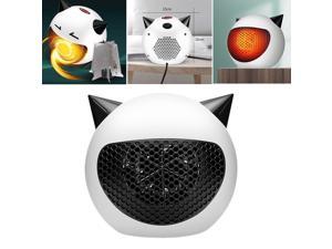 Electric Portable Heater Warm Heating Space Warmer Desk Home Office White