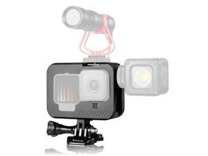 CNC Aluminum Alloy Frame Housing Cover Case Mount for GoPro Hero 9 Camera