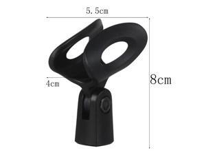 Universal Microphone Mic Clip Holder for Mic Stand Adapter for 26-30mm Mic Universal Microphone Mic Clip Holder for Mic Stand Adapter for 26-30mm Mic