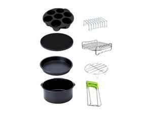 1Set Air Fryer Accessories Deep Fryer Accessories Easy & Convenient to Clean 1Set Air Fryer Accessories Deep Fryer Accessories Easy & Convenient to Clean